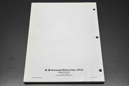 OEM Kawasaki 99924-2024-03 FE250 290 350 Engine Shop Manual