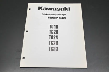OEM Kawasaki 900133-M047A TG18-TG33 Engine Shop Manual