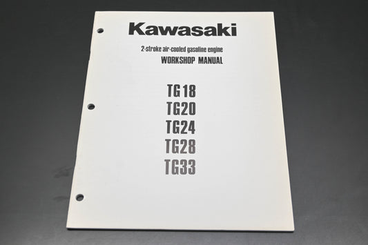 OEM Kawasaki 900133-M047A TG18-TG33 Engine Shop Manual