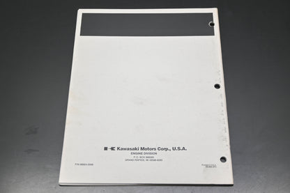 OEM Kawasaki 99924-2006 KF82 KF100 KF150 Engine Shop Manual