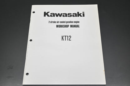 OEM Kawasaki 900133-M046A KT12 Engine Shop Manual