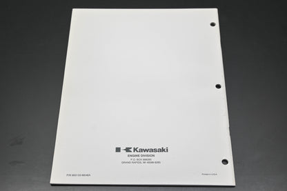 OEM Kawasaki 900133-M046A KT12 Engine Shop Manual