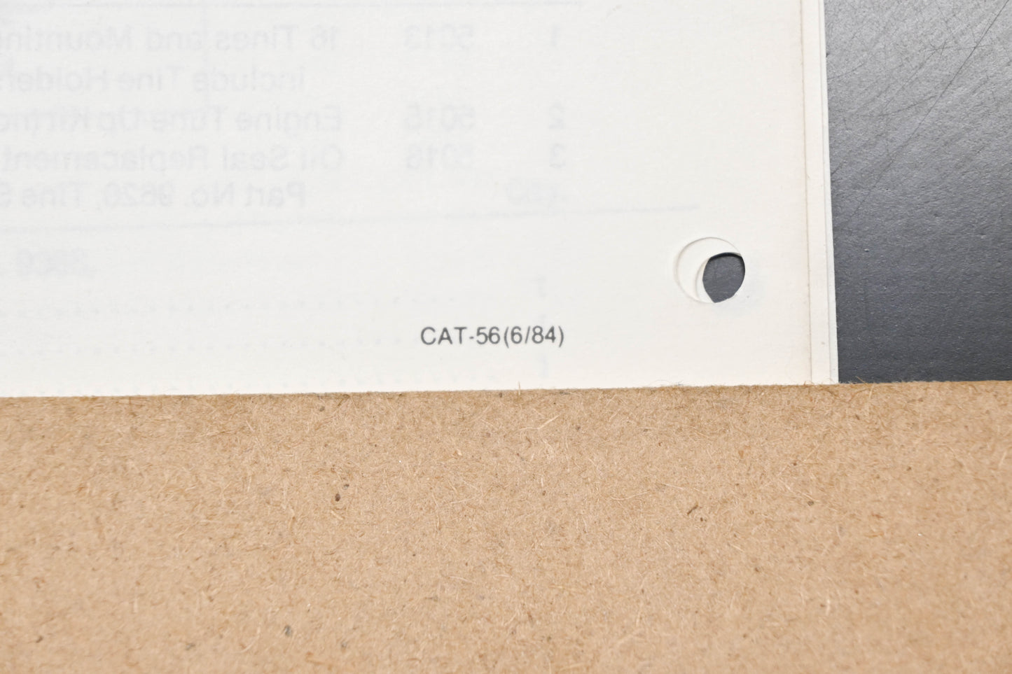Troy Bilt CAT-56(6/84) Cultivator Plus Parts Catalog