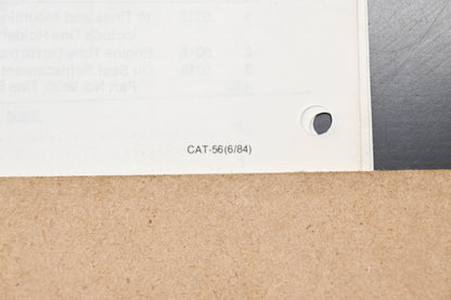 Troy Bilt CAT-56(6/84) Cultivator Plus Parts Catalog