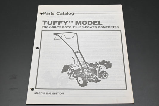 Troy Bilt CT900388 88 Tuffy Roto Tiller Parts Catalog