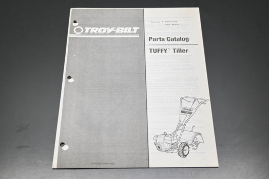 Troy Bilt CT900290 90 Tuffy Roto Tiller Parts Catalog