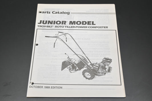 Troy Bilt CT1231089 89 Junior Roto Tiller Parts Catalog