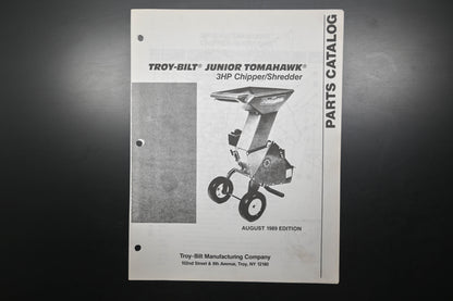 Troy Bilt CT940889 89 Junior Tomahawk Chipper Parts Catalog