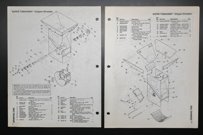Troy Bilt CT1000388 88 Super Tomahawk Chipper Shredder Parts Catalog