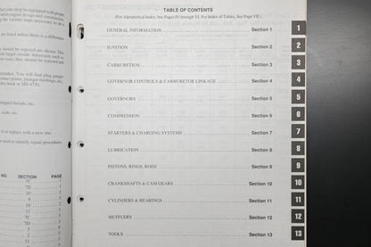 OEM Briggs & Stratton MS-7000-11/90 Twin Cylinder Shop Repair Manual