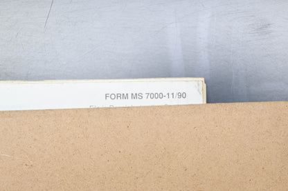 OEM Briggs & Stratton MS-7000-11/90 Twin Cylinder Shop Repair Manual