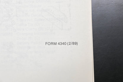 Bolens 4340 22" Mower Models 8653 8657 8557 Parts List