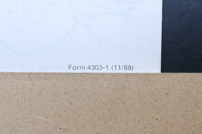 Bolens 4303-1 88 Snow Thrower Models 824 1026 1032 Parts List