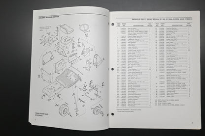 Bolens 176-2323, 1762323 Riding Mower Parts Catalog