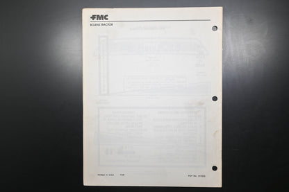 Bolens 553787, 217505 Tractor Model 2016G Parts List