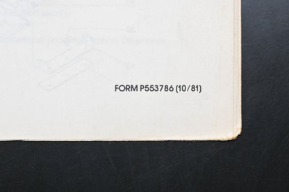 Bolens P553786, 217475 H11LT & Mower Attachment Parts List