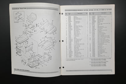 Bolens 1763966, 176-3966 91 Suburban Tractor Parts Catalog