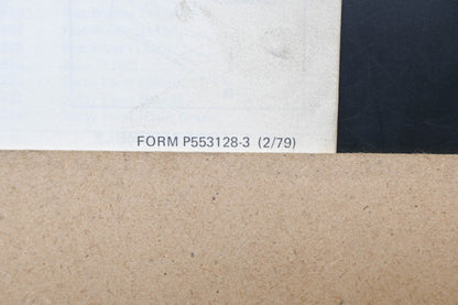 Bolens P553128-3 Tractor Models 1060 1160 Parts List