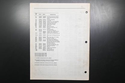 Bolens 3827-5 Tractor Models 1667 1467 Parts List