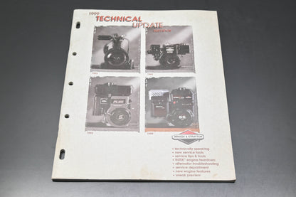 OEM Briggs & Stratton CE8058-10/98 99 Technical Update Seminar