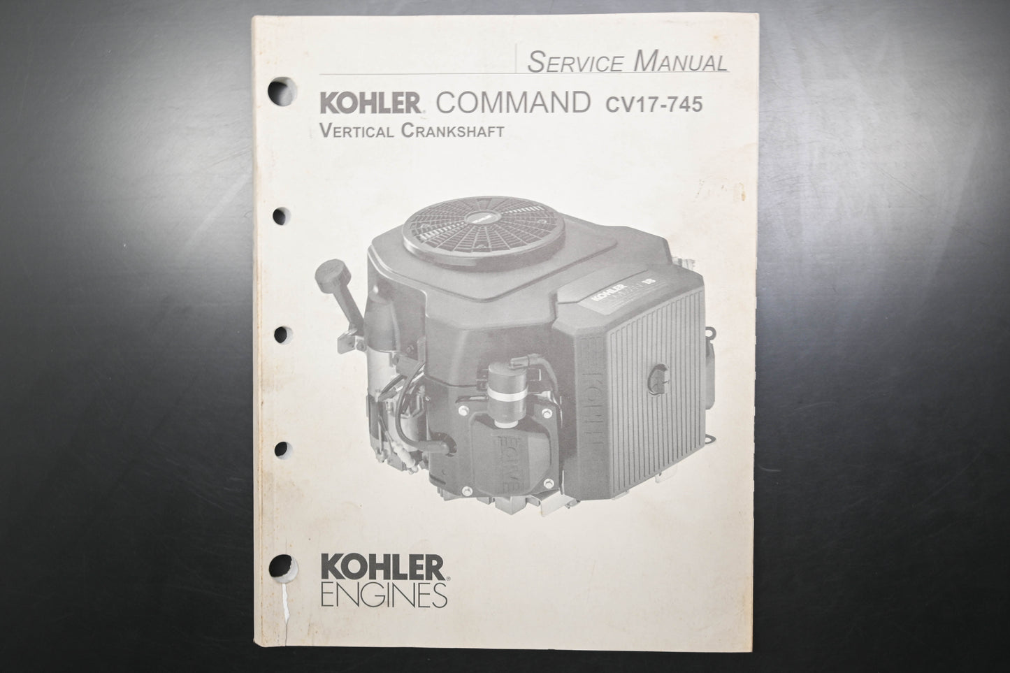 Kohler TP-2450-B Command CV17-745 Engine Service Manual