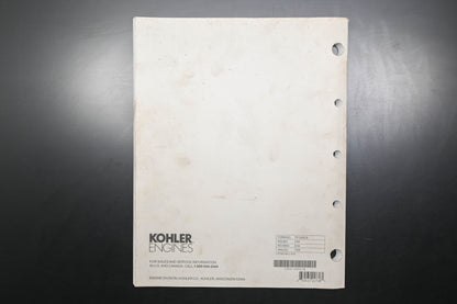 Kohler TP-2450-B Command CV17-745 Engine Service Manual