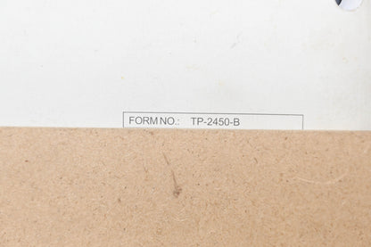 Kohler TP-2450-B Command CV17-745 Engine Service Manual