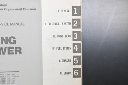 Bolens 552568-3 80 Riding Mower Shop Manual