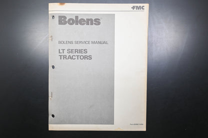 Bolens 553507 80 LT Series Tractors Shop Manual