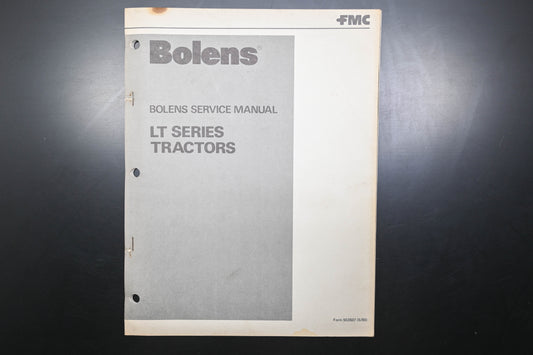 Bolens 553507 80 LT Series Tractors Shop Manual