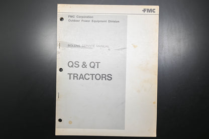 Bolens 552974-1 79 QS QT Tractors Shop Manual