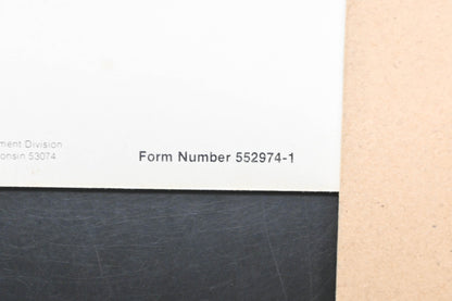 Bolens 552974-1 79 QS QT Tractors Shop Manual