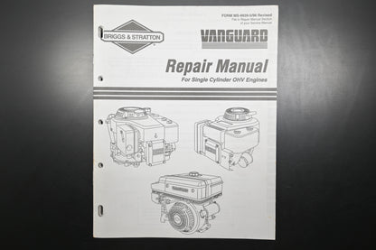 OEM Briggs & Stratton MS-9939-5/96 96 Vanguard OHV Engine Repair Manual