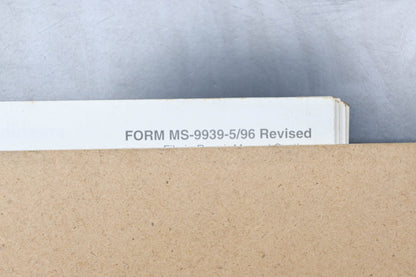 OEM Briggs & Stratton MS-9939-5/96 96 Vanguard OHV Engine Repair Manual