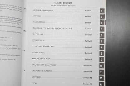 OEM Briggs & Stratton MS-7000-11/96 96 Twin Cylinder Engine Shop Repair Manual