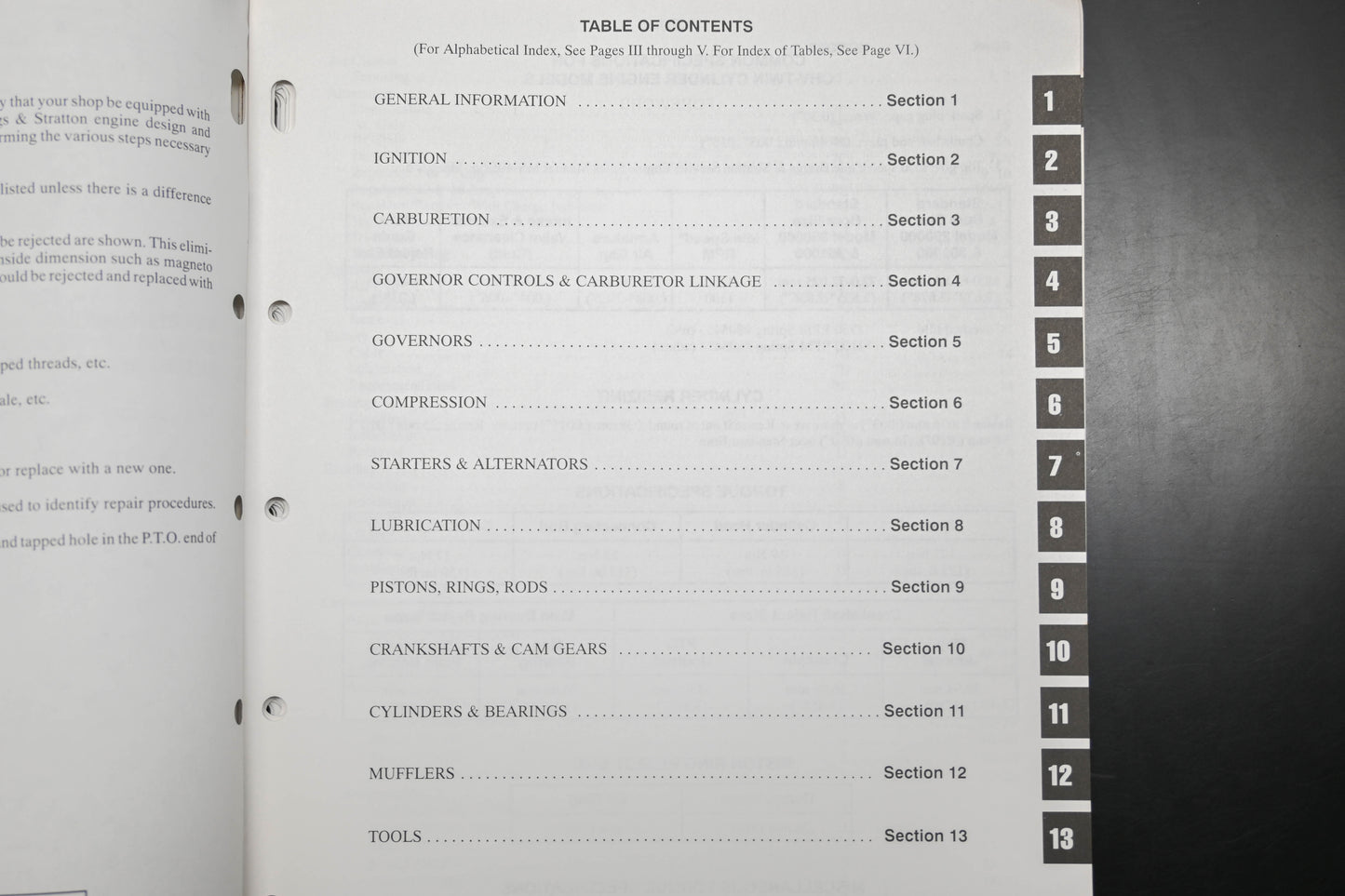 OEM Briggs & Stratton MS-9856-1/95 95 Twin Cylinder Engine Shop Repair Manual