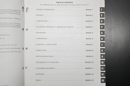 OEM Briggs & Stratton MS-9856-1/95 95 Twin Cylinder Engine Shop Repair Manual