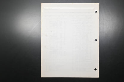 Bolens 4152-1 87 Suburban Tractor Models 3112G 3212G Parts List