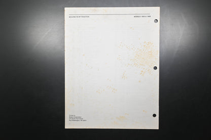 Bolens P553686-6 86 16HP Tractor Models 1668 1659 Parts List