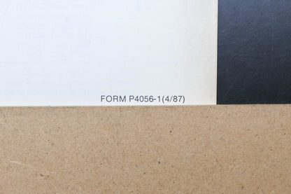 Bolens P4056-1 87 Eliminator Plus 21" Mower Model 8372 Parts List