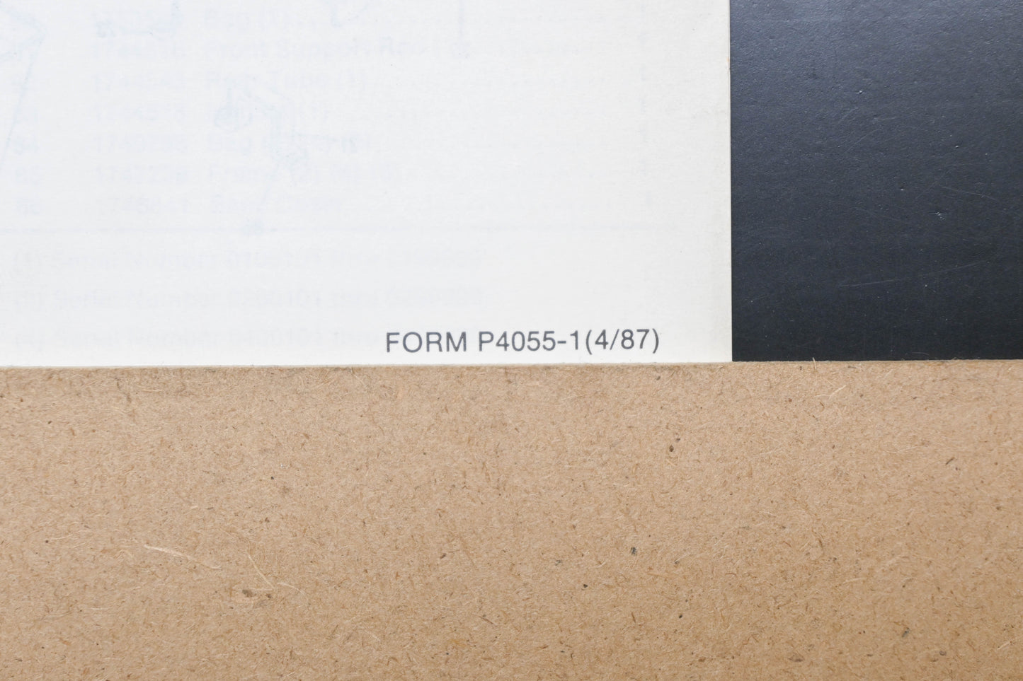 Bolens P4055-1 87 Eliminator Plus 21" Mower Model 8362 Parts List