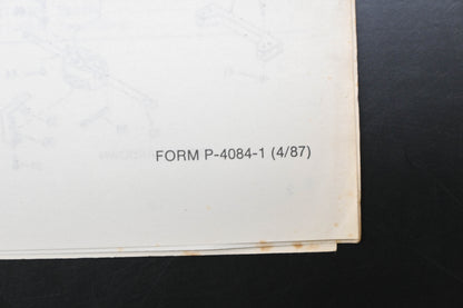 Bolens P-4084-1 87 Eliminator Plus 21" Mower Model 8374 Parts List