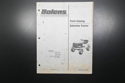 Bolens 176-1619 90 Suburban Tractor 3212G 3212GX Parts List
