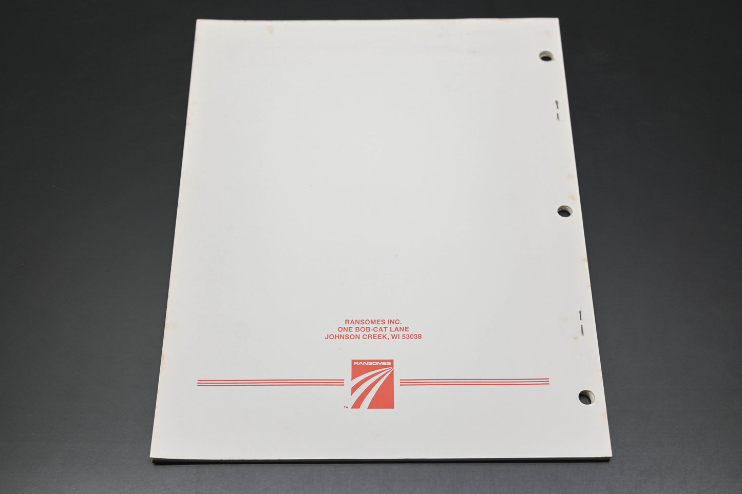 Ransomes 38492C 92 Variable Speed Mid Size Mower Parts Manual