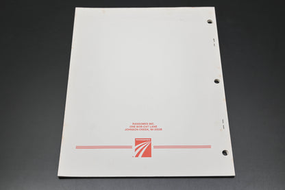 Ransomes 38492C 92 Variable Speed Mid Size Mower Parts Manual