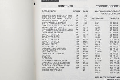 Ransomes 38492C 92 Variable Speed Mid Size Mower Parts Manual