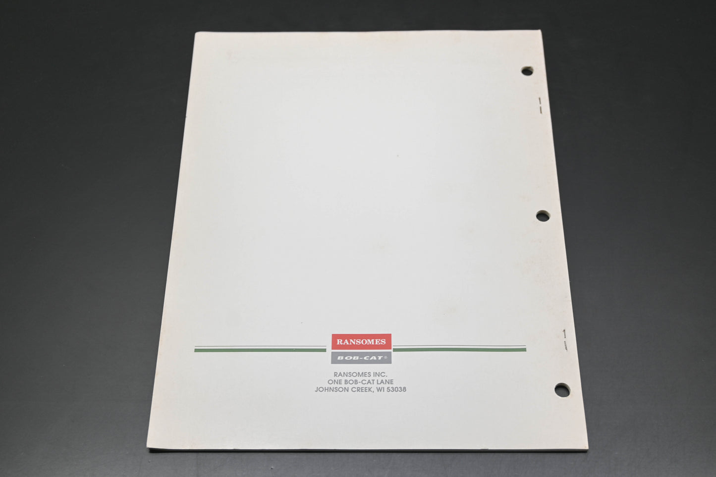 Bob-Cat 38485C 93 XM3652 XM4852 XM6151 Mower Parts Manual