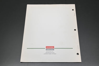 Bob-Cat 38485C 93 XM3652 XM4852 XM6151 Mower Parts Manual