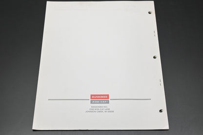 Bob-Cat 38414 91 XM6150 Commercial Mower Parts List