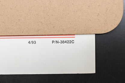 Bob-Cat 38422C 93 Hydro Mid-Size Mowers Parts Manual